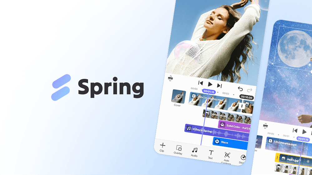 Spring Makes Short-form Video Editing Easy!