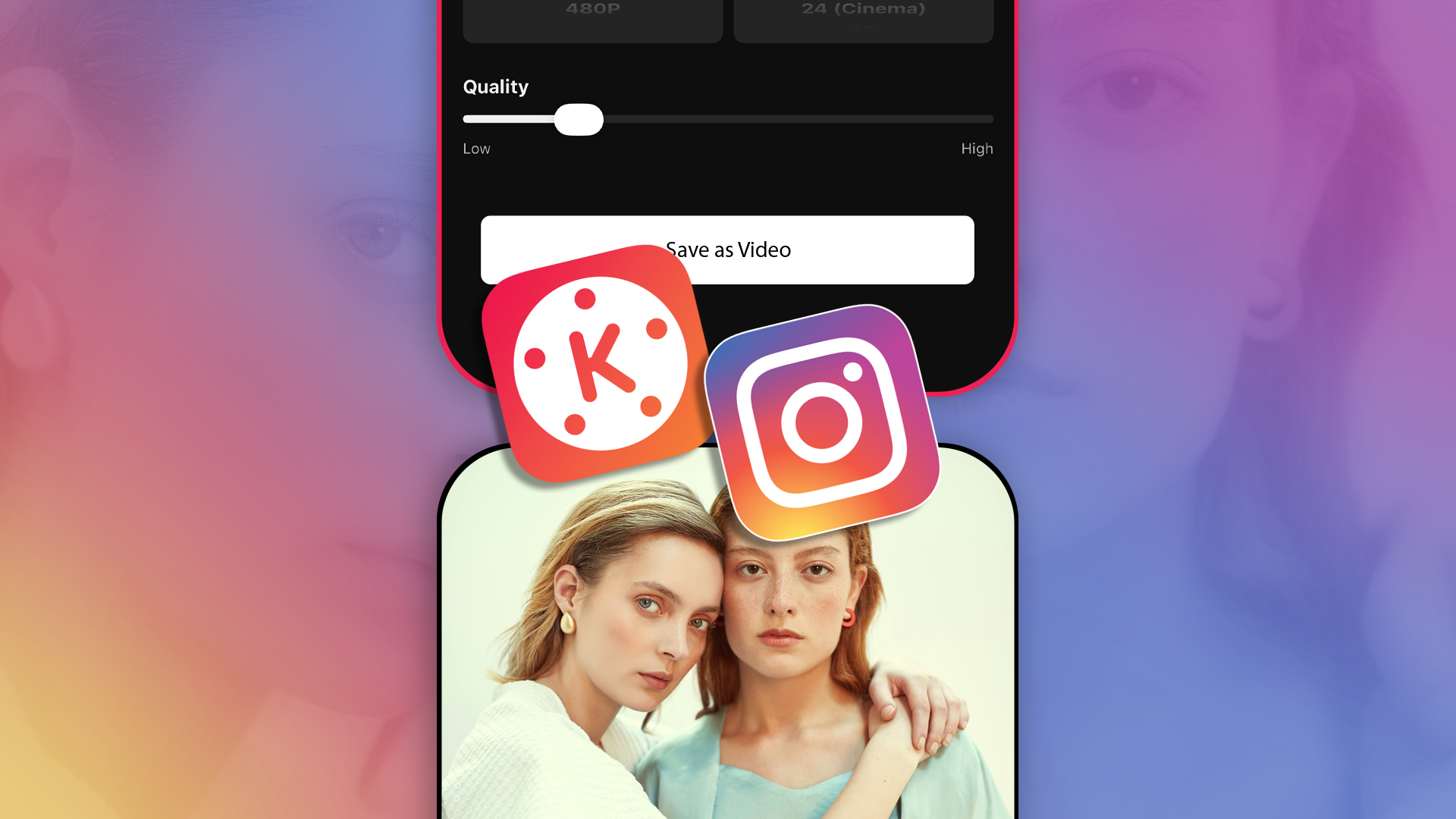 You can make amazing videos with KineMaster for Instagram Reels