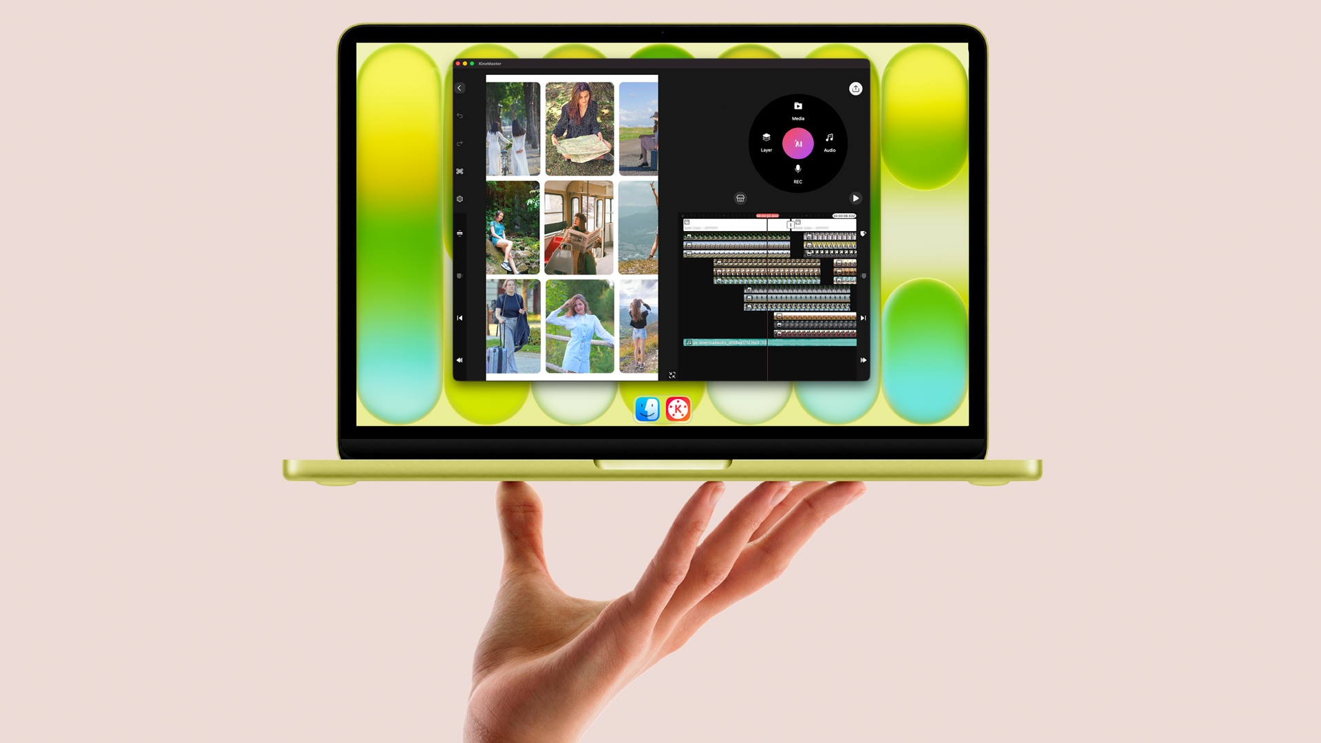 KineMaster comes to laptops on the MacBook Neo!