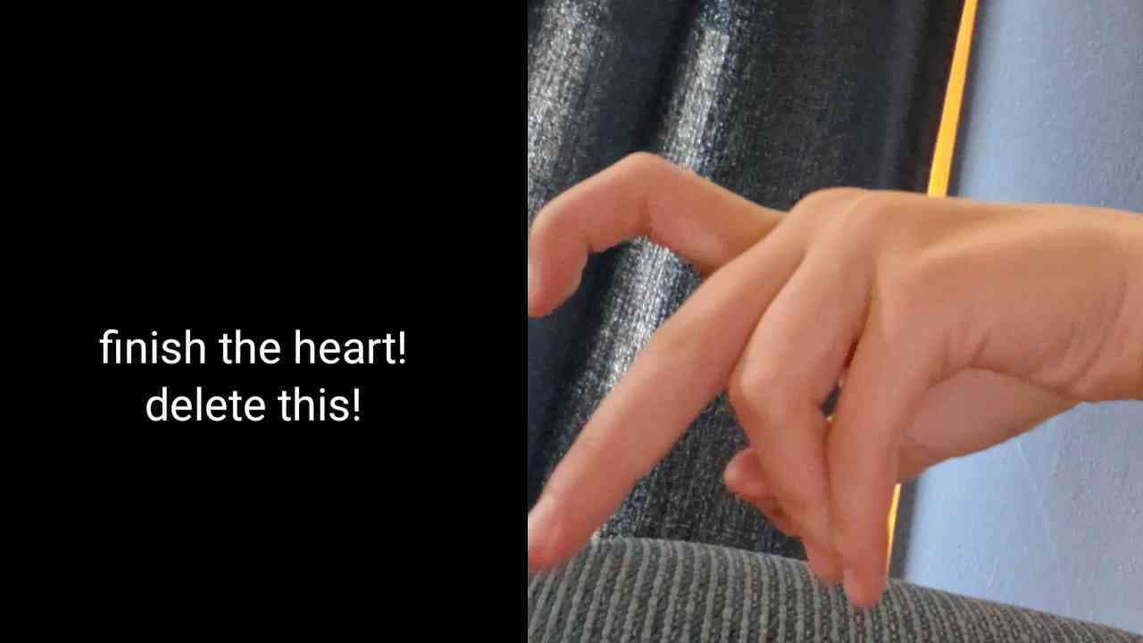 I finished the heart for uuuu ♡♡