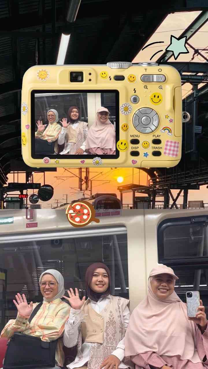 digital camera sticker