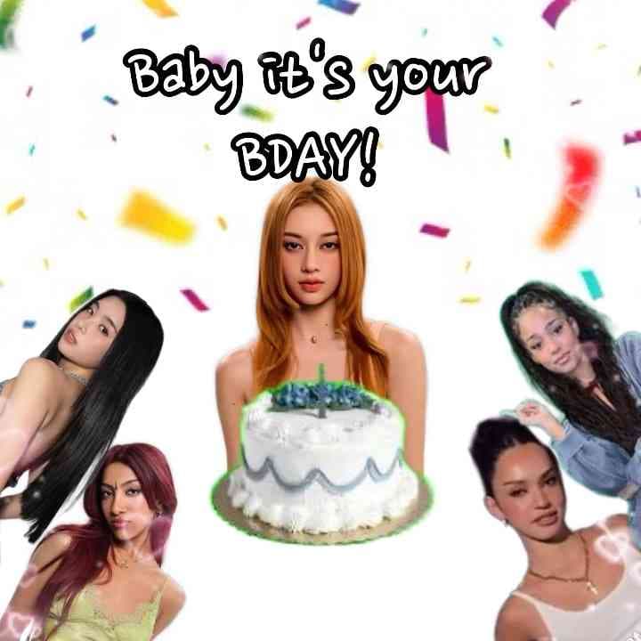 (lazy edit) ALSO ITS NOT MEGANS BDAY HAPPY BDAY KPOP4LIFE (or late bday) #birthday #bday #cute #edit