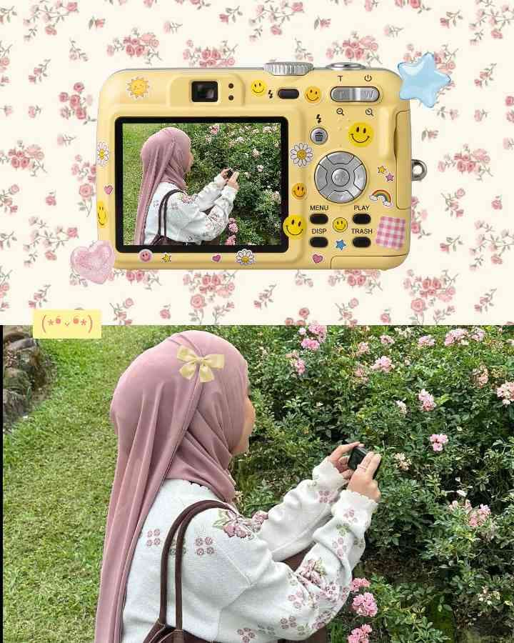 how to create collage photo with pocket digicam