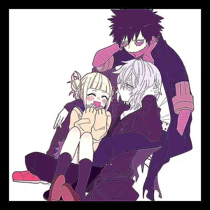the lov trio,#toga #himiko #shigaraki #tenko #dabi #touya #theleagueofvillains #mha #edit #dead