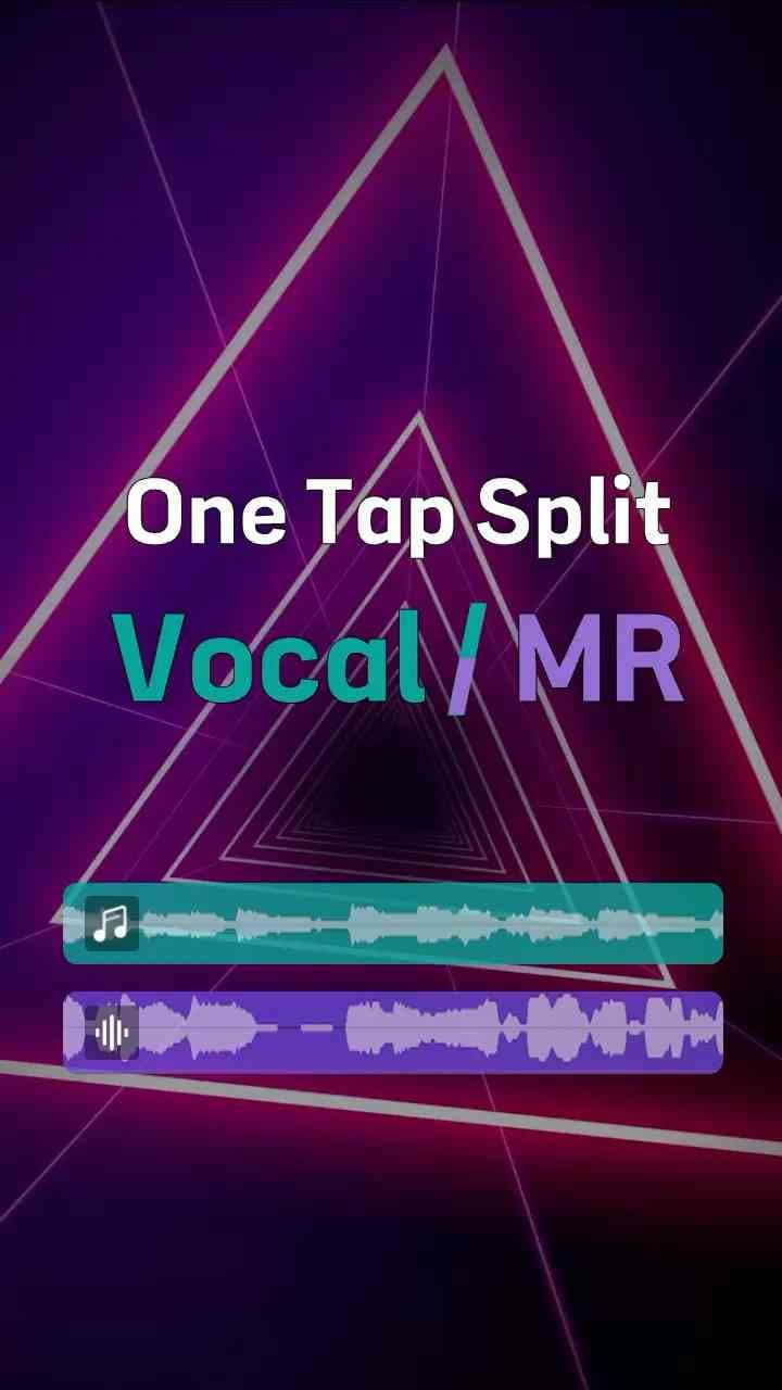 Get two audio tracks from one! Score great audio easily with Vocal Separator tool! #tutorial